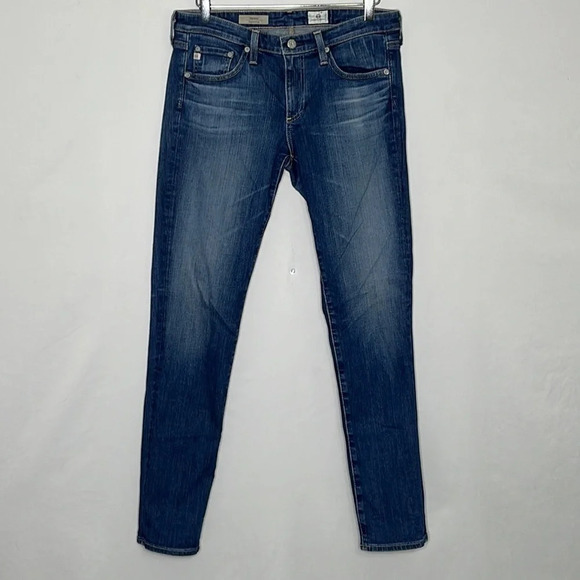 AG Adriano Goldschmied The Stilt Cigarette Leg Jeans - Size 29R - Picture 2 of 9